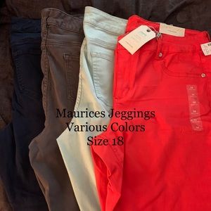 Maurices Jeggings Size 18